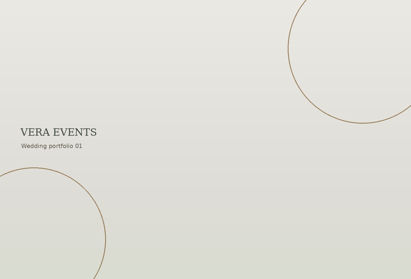 Vera Events wedding